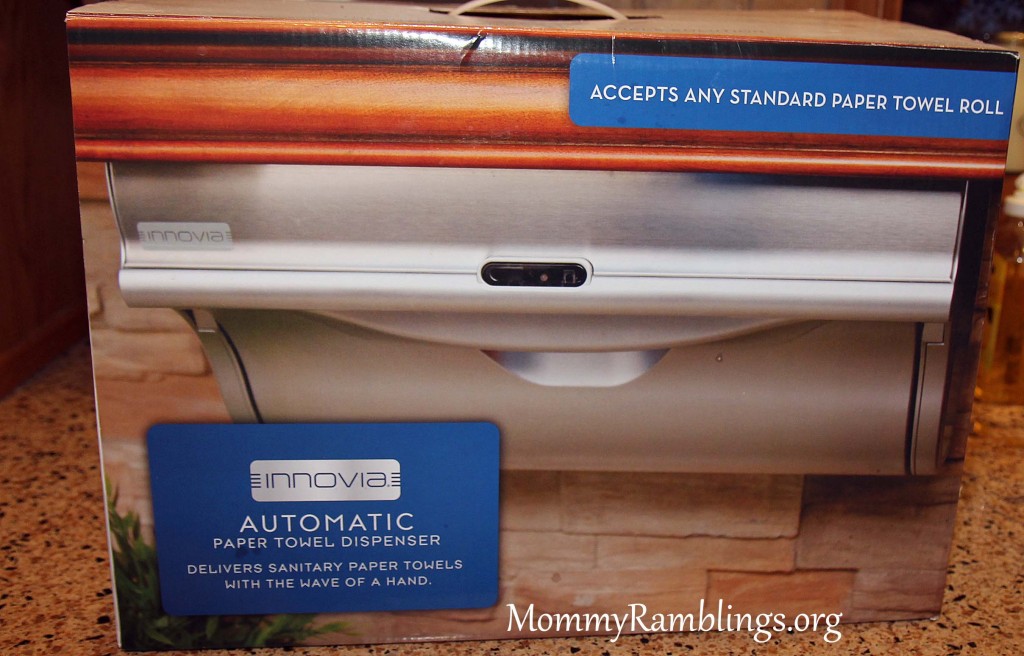 Innovia Automatic Paper Towel Dispenser Review and Giveaway!!! Mommy